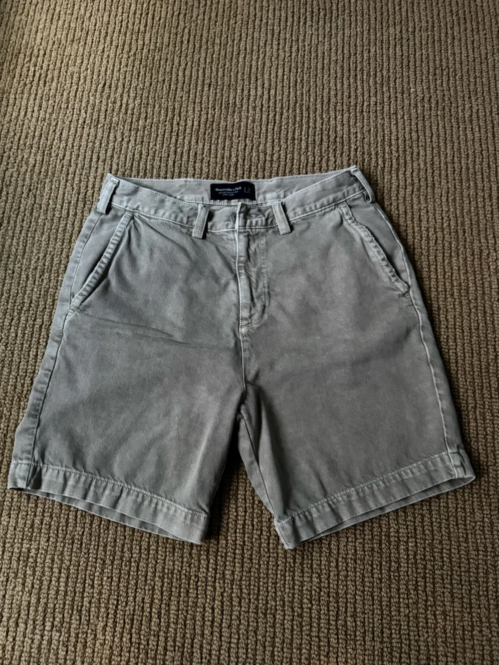 Abercrombie & Fitch Men's loose Jean Shorts